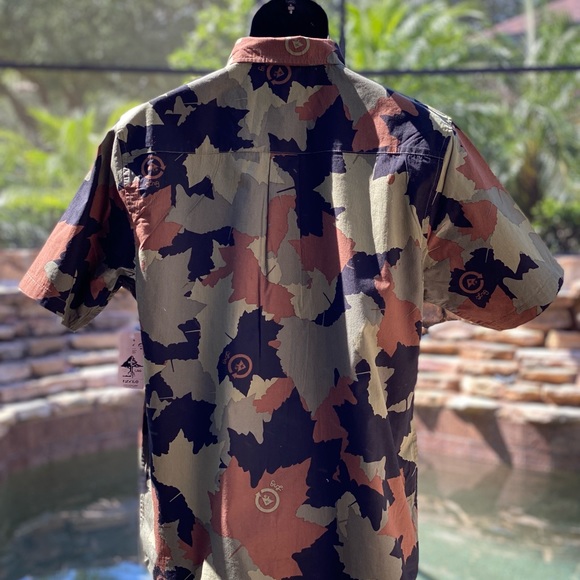 Lrg Shirts Lrg Mens Camo Short Sleeve Button Up Poshmark